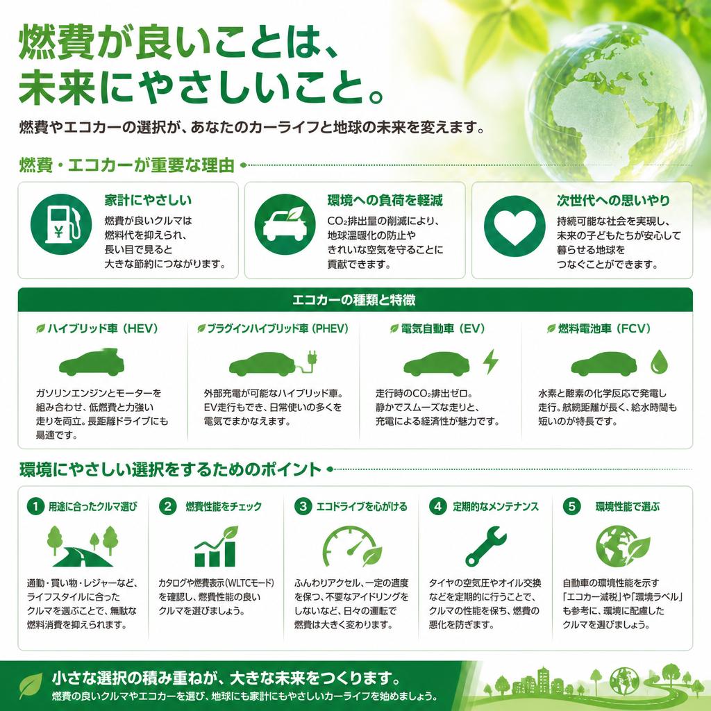 3. 燃費・エコカー選びのポイント