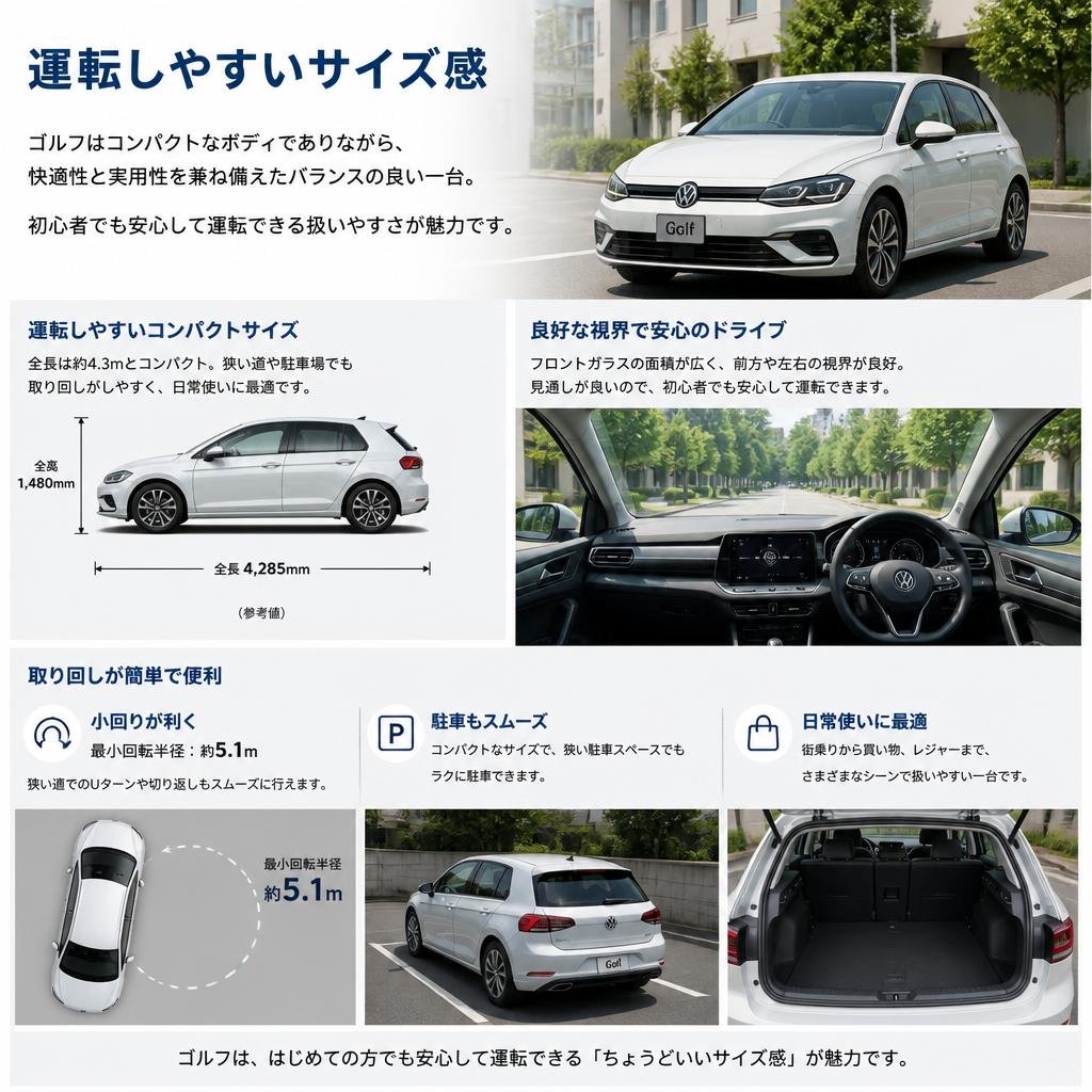 初心者に優しい扱いやすさ
