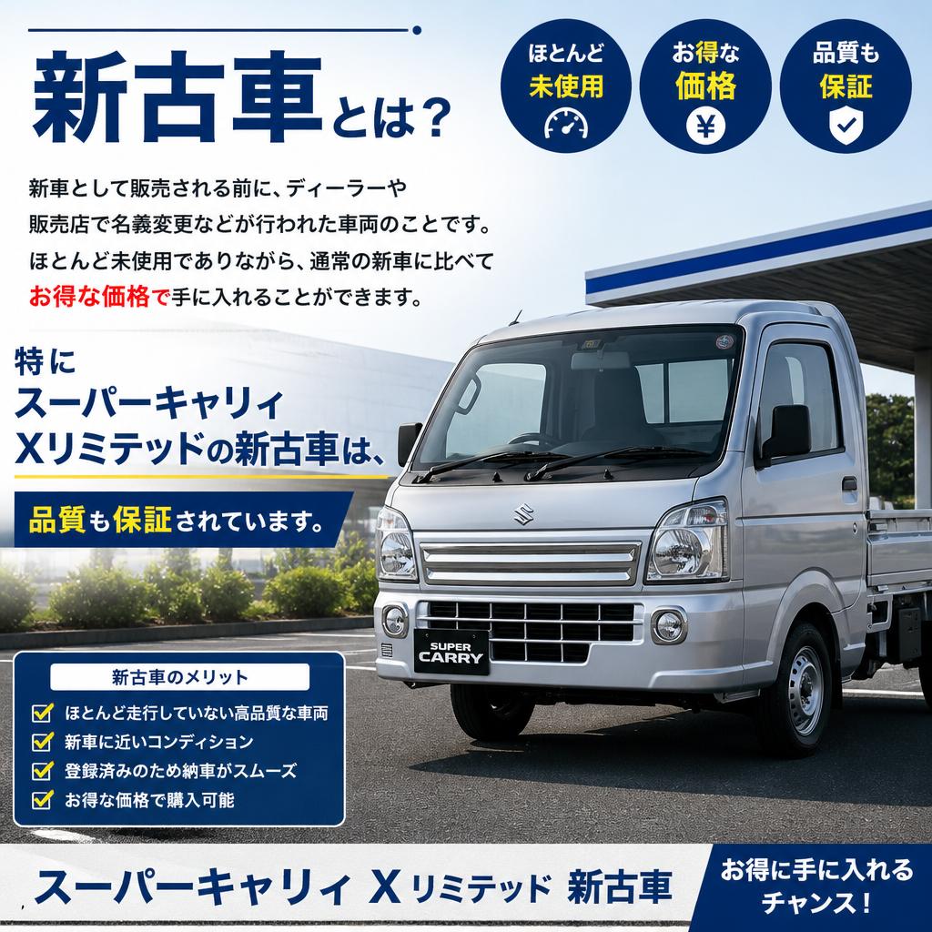 新古車とは？