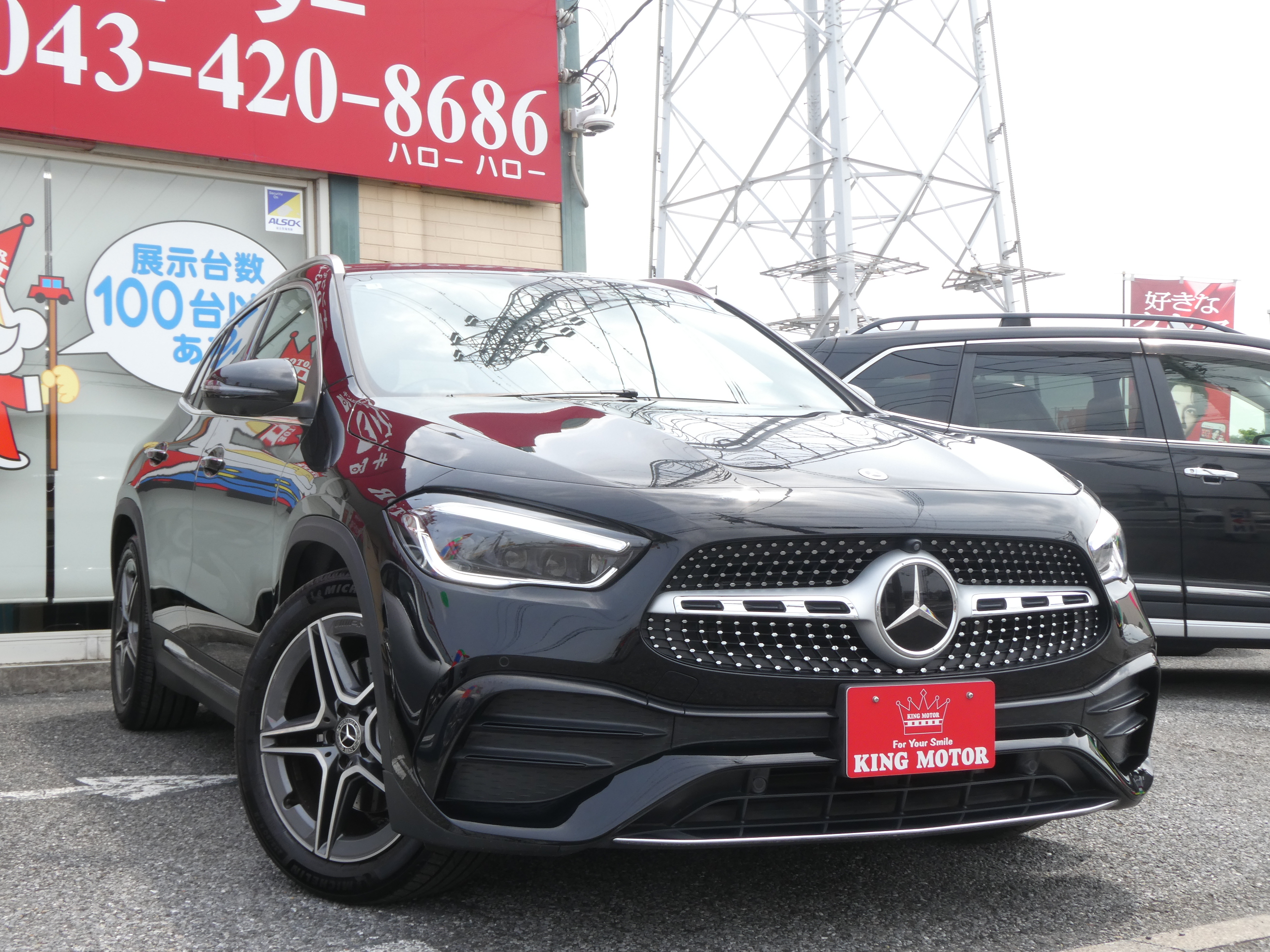黒を纏う、都市型SUVの最高峰。  2021年式 メルセデス・ベンツ GLA 200 d 4MATIC
